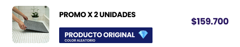 PROMO TAPETE X 2 UNIDADES