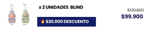 PROMO X2 LABUBU