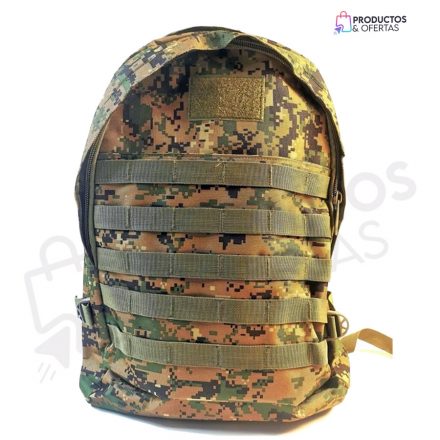 Morral Militar Grande - Camuflado