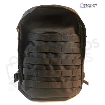 Morral Militar Grande - Negro